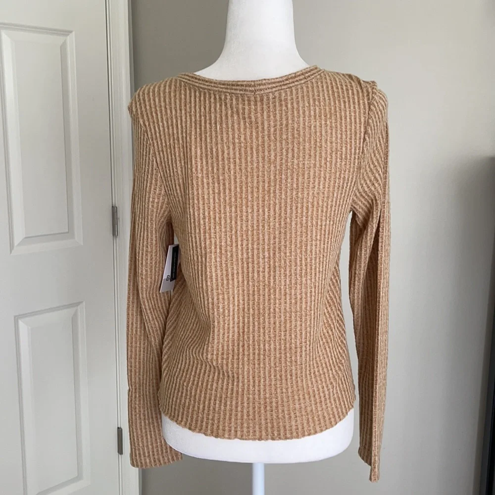 BP Ribbed Button-Up Cardigan - Picture 3 of 9